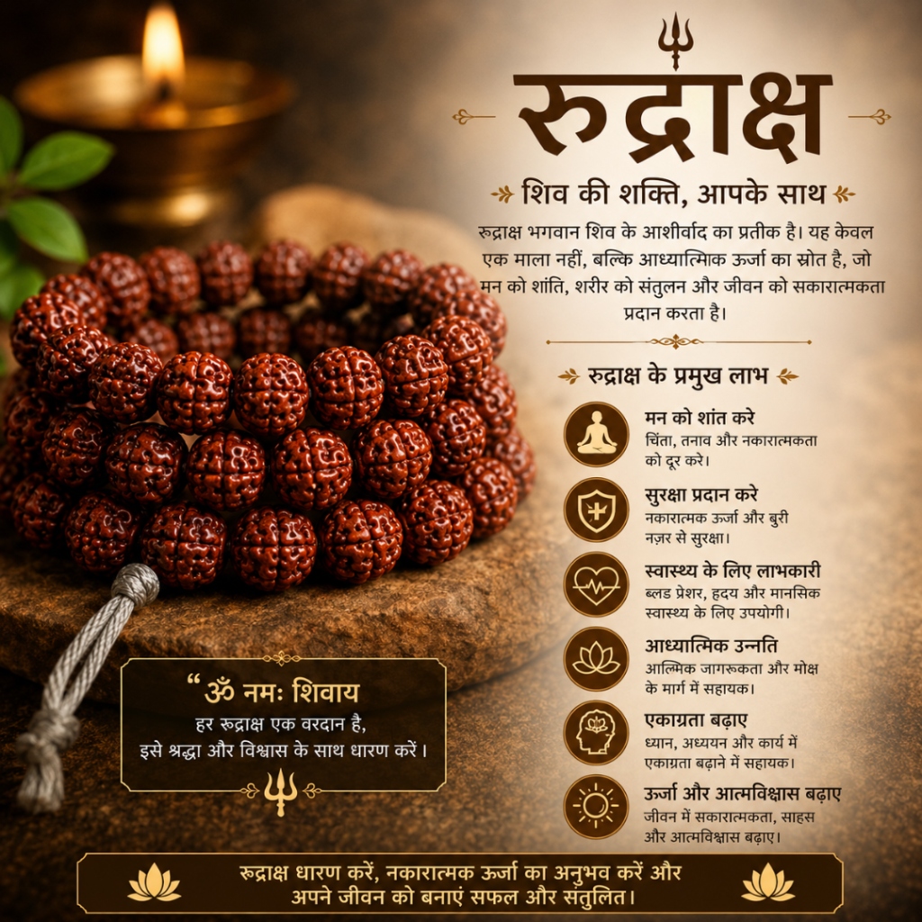 Rudraksha Shiva Shakti